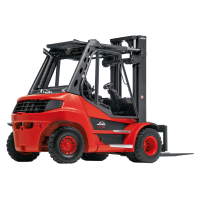 Газовый вилочный погрузчик LINDE H50 - H80 EVO. Серия 396