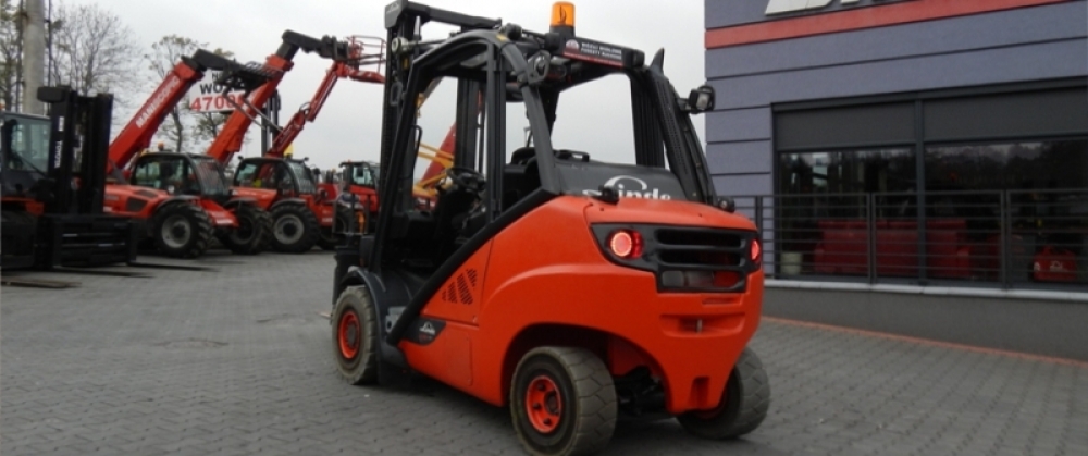 Отгрузка газового погрузчика Linde H35T-02 2015