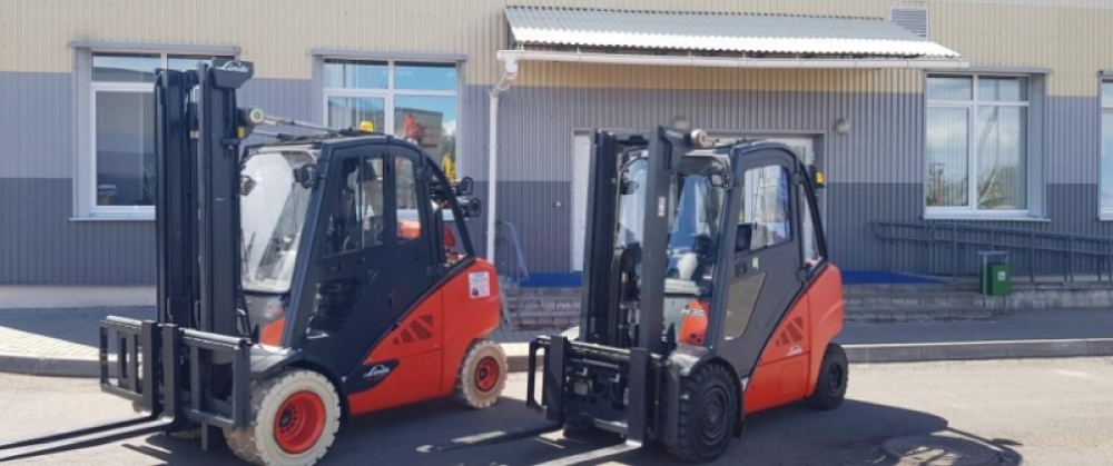 Отгрузка газовых погрузчиков