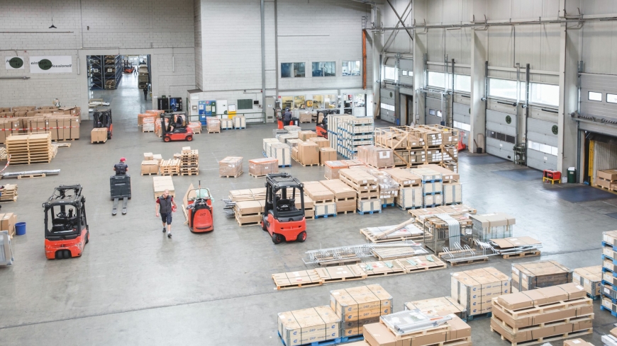 Литий-ионные батареи в погрузчиках Linde